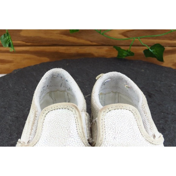 VANS Toddler Girls 7.5 Medium Beige Skateboarding Fabric - Picture 3 of 7